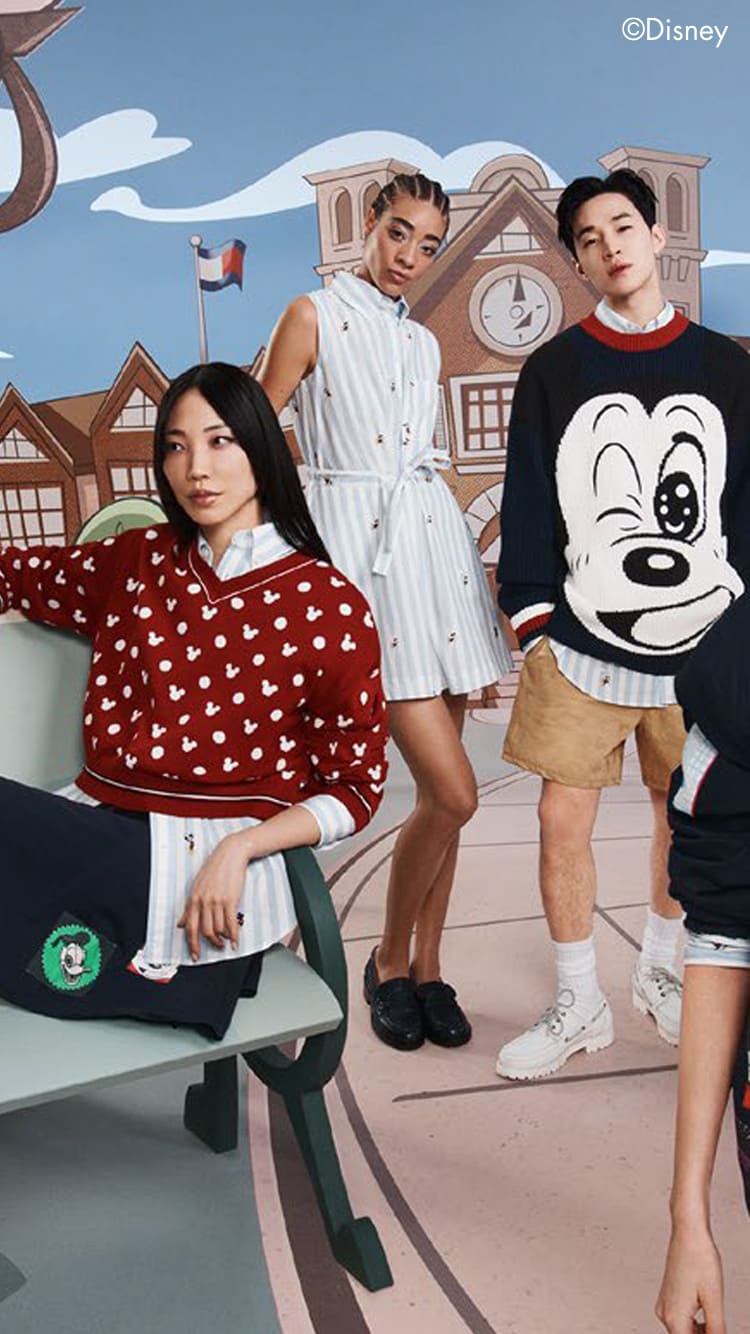 DISNEYxTOMMY – 2つのアメリカンアイコンがお届けするクラシック 