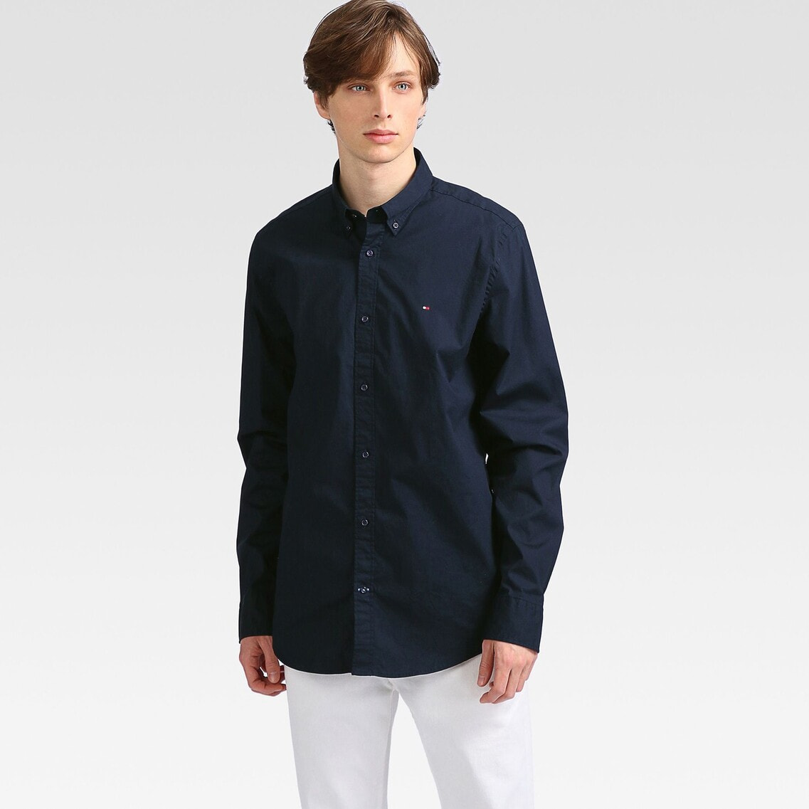 ストレッチスリムポプリンシャツ | トミー ヒルフィガー | トミー ストレッチスリムポプリンシャツ | トミー ヒルフィガー | トミー