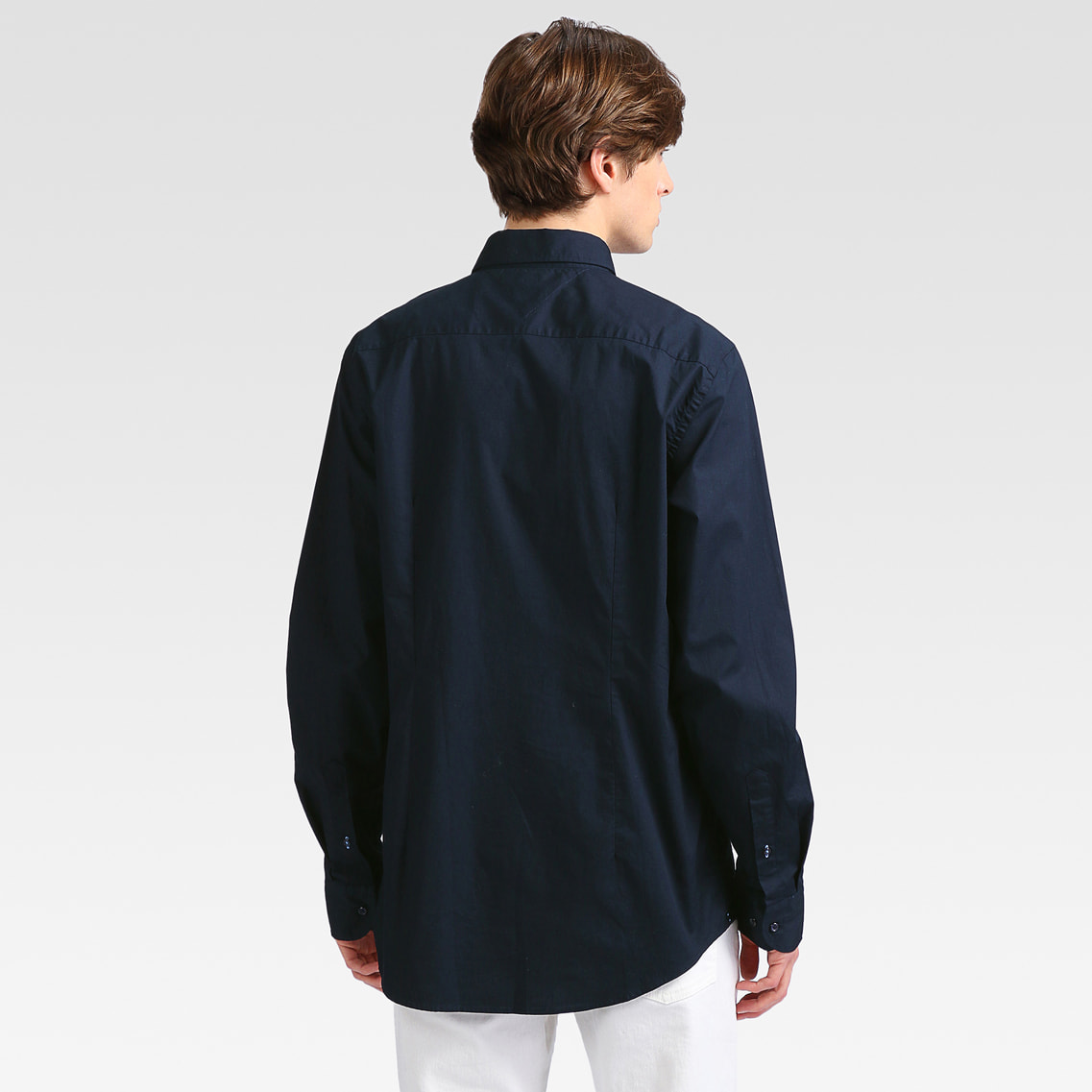 ストレッチスリムポプリンシャツ | トミー ヒルフィガー | トミー