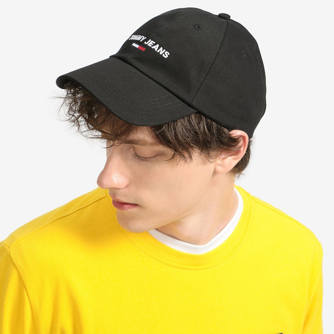 yellow tommy hilfiger cap