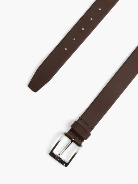  DENIM ヒルフィガーデニム ベルト 表記サイズ:90/34 ロゴバックル/レザー/    ブラウン メンズ / 240001195370 ベルト | シューズ、バッグ＆アクセサリー | メンズ | トミー