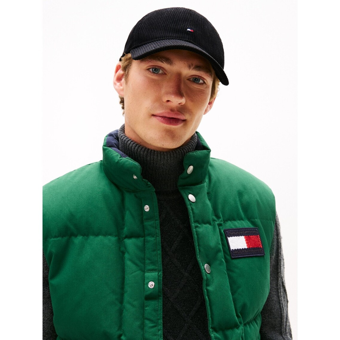 専用商品フォロワー様限定商品 10/14 JISOO着用】フラッグロゴ6パネルコーデュロイキャップ | トミー