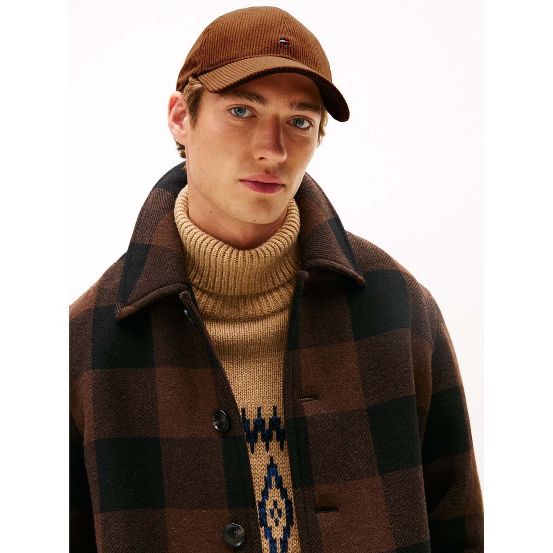 HERMES エルメス コーデュロイキャップ ブラウン HERMES エルメス コーデュロイキャップ ブラウン