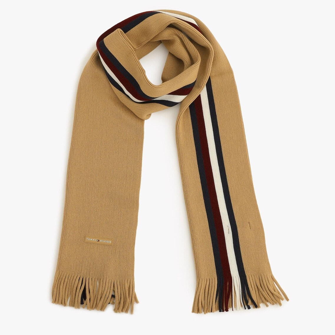 3点でさらに10％OFF】マルチストライプ柄スカーフ | トミー