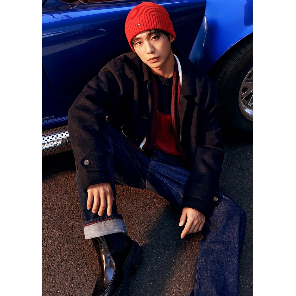 3点でさらに10％OFF】マルチストライプ柄スカーフ | トミー