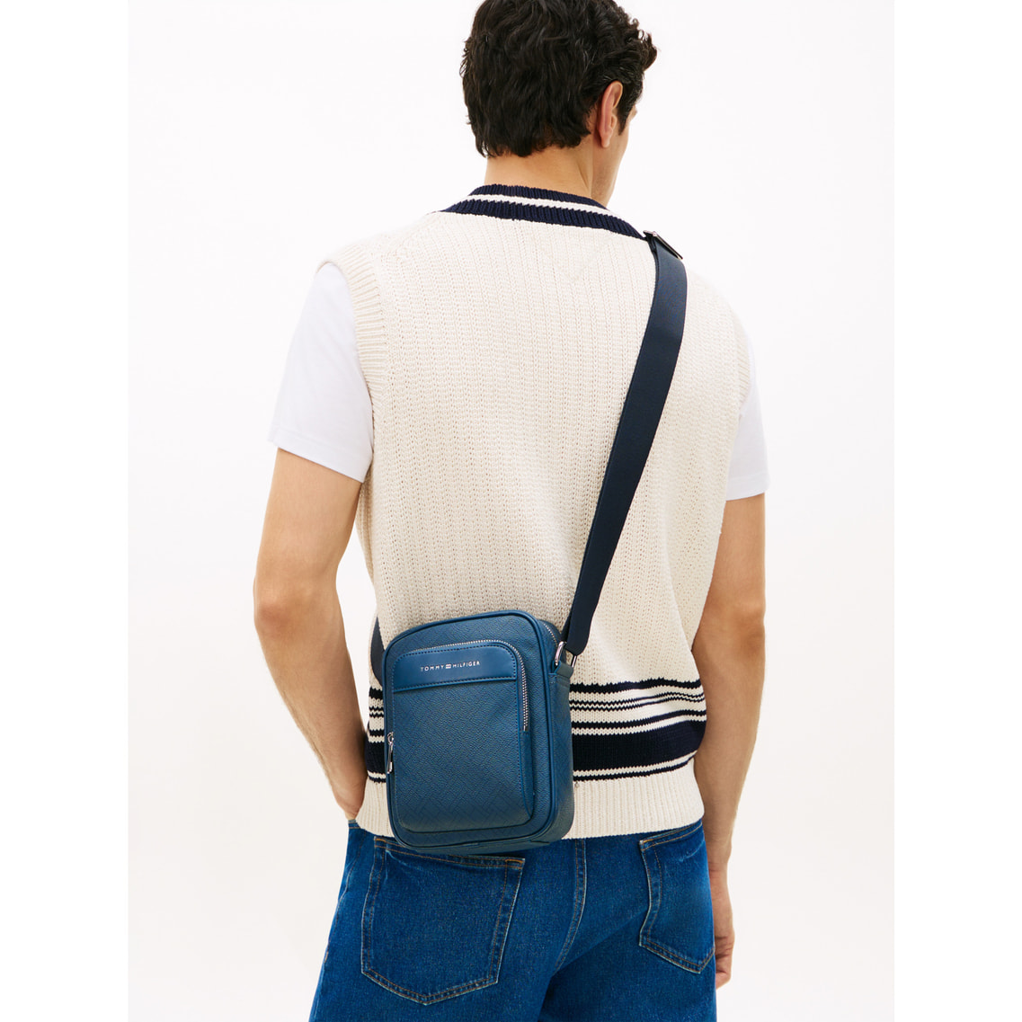 フラッグモノグラムミニリポーターバッグ | トミー ヒルフィガー