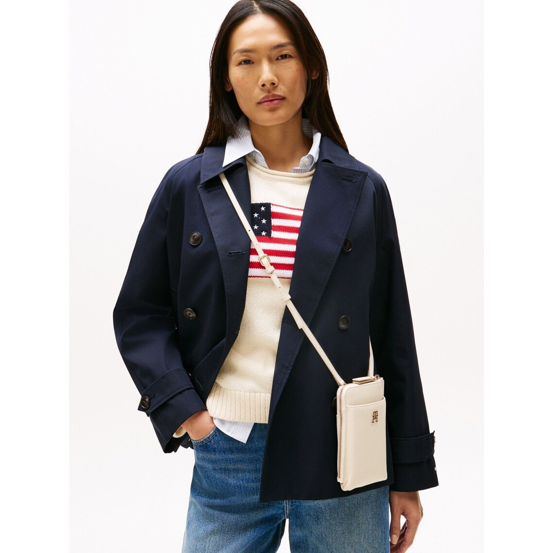 ストラップ付きフォーンウォレット | トミー ヒルフィガー