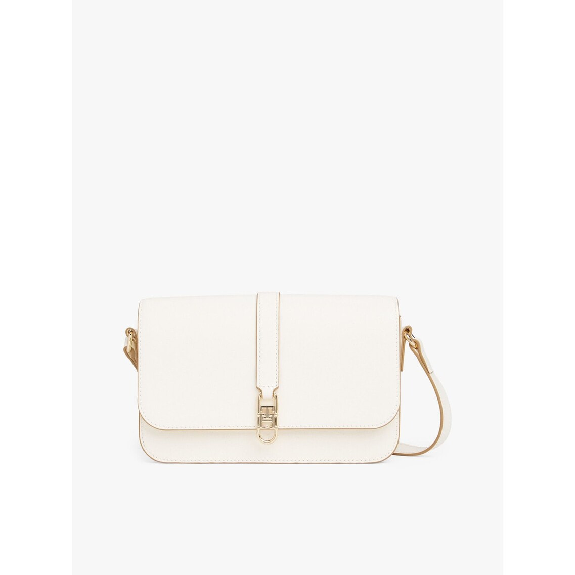 JISOO着用】リブレフラップクロスボディバッグ | トミー ヒルフィガー