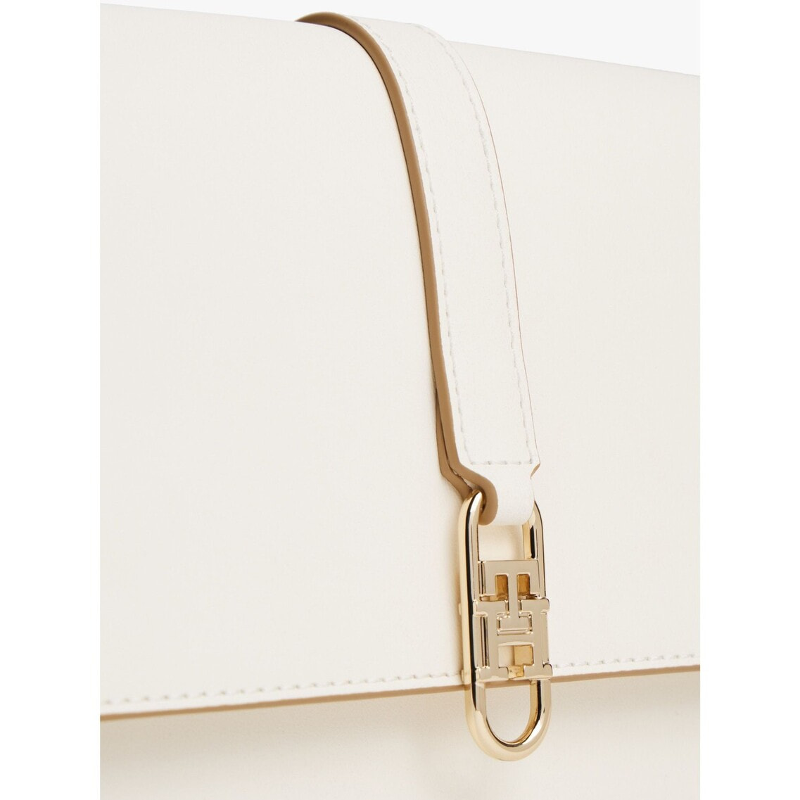 JISOO着用】リブレフラップクロスボディバッグ | トミー ヒルフィガー