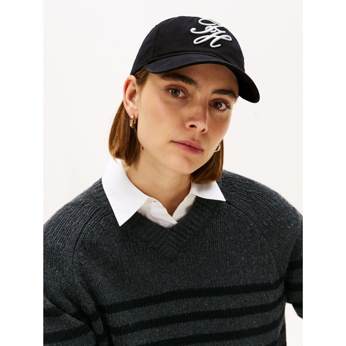 3点でさらに10％OFF】エンブロイダリーキャップ | トミー ヒルフィガー