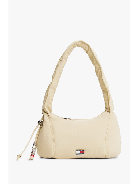 【新品】トミーヒルフィガー ショルダーバッグ 総柄 レディース オフホワイト トミー ヒルフィガー TOMMY HILFIGER モノタイプショルダーバッグ