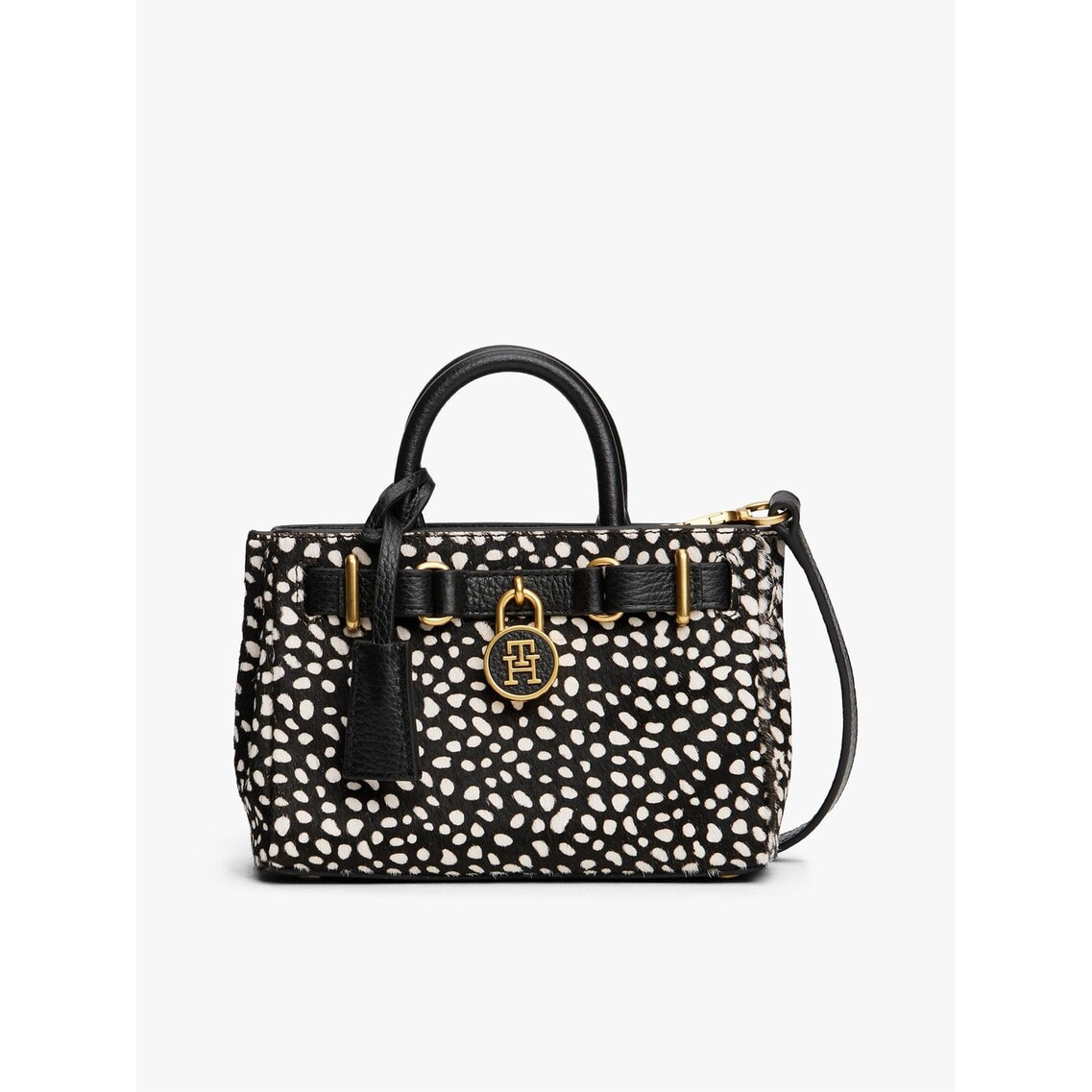 アメリカンアイコンマイクロディアレザートートバッグ | トミー