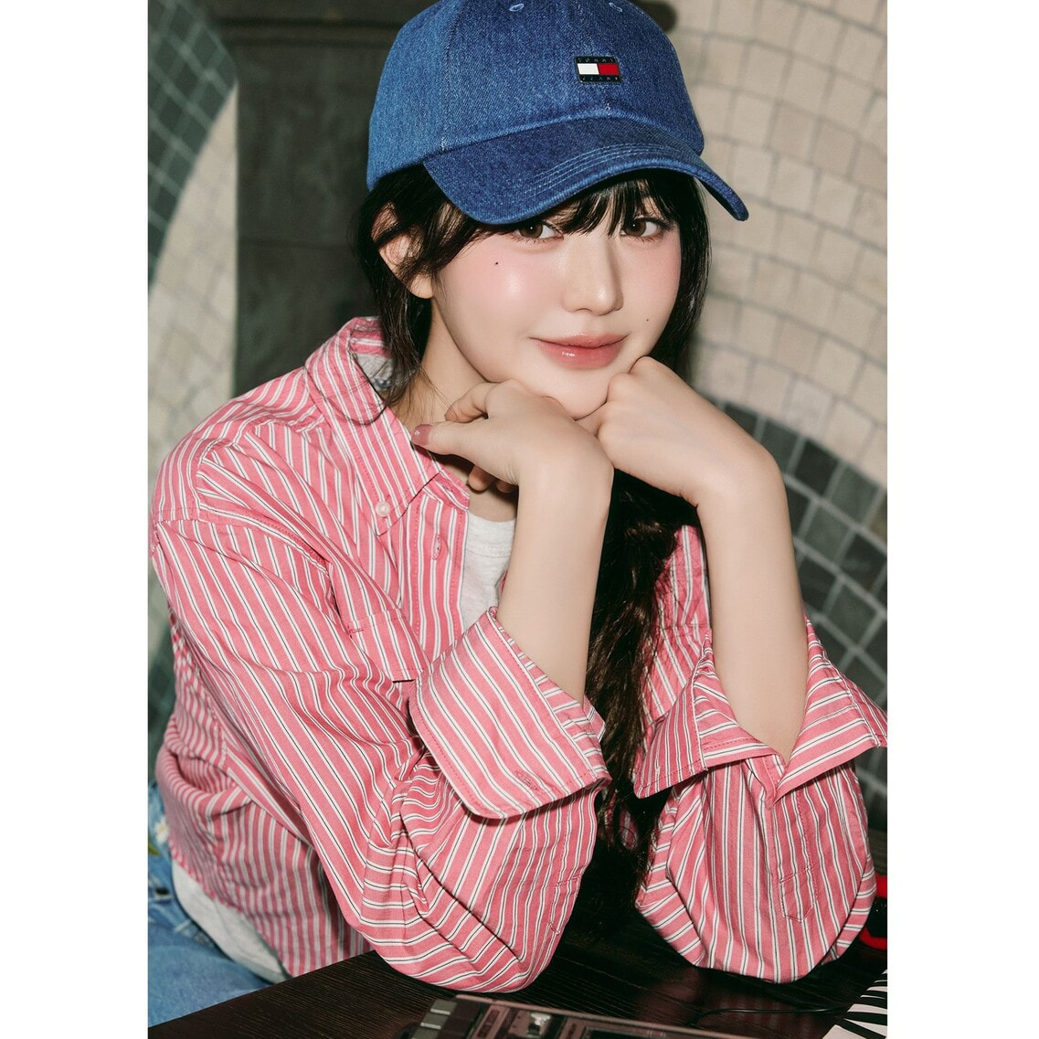 3点でさらに10％OFF】ヘリテージプラークデニムキャップ | トミー