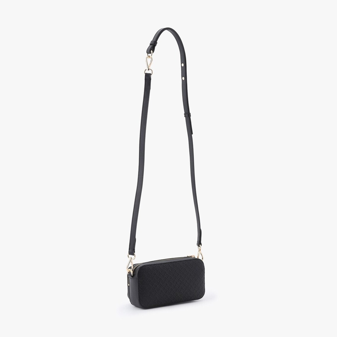 ✨未使用✨トミーヒルフィガー ショルダーバッグ モノグラム カメラバッグ 黒 トミー ヒルフィガー TOMMY HILFIGER アイコニックモノグラムカメラ