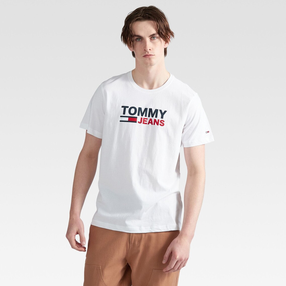 レギュラーコープシグネチャーTシャツ | TOMMY HILFIGER | Tommy
