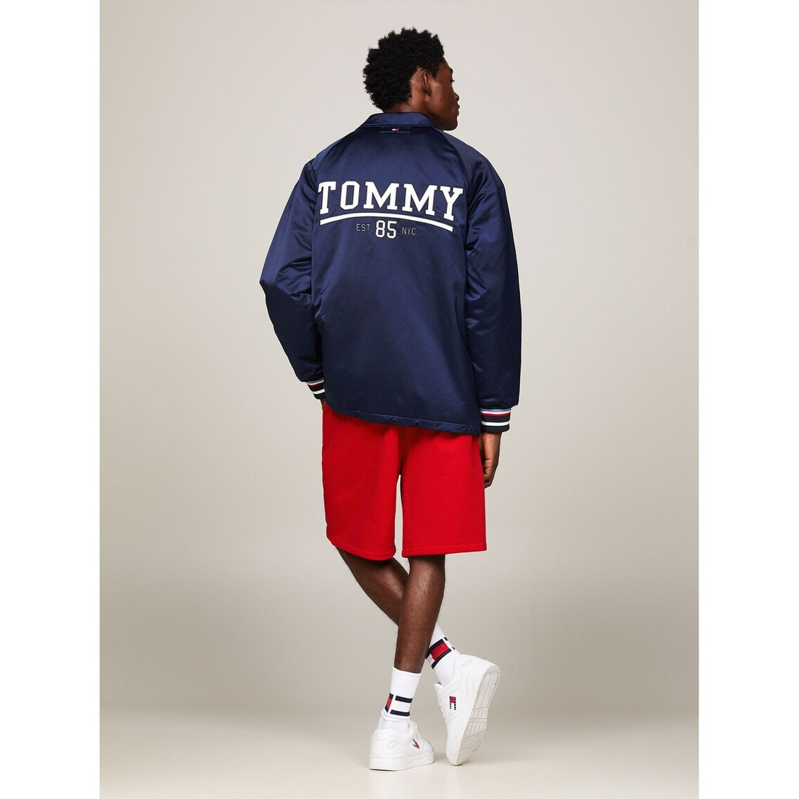 TOMMY COLLECTION ロングバーシティコーチジャケット | TOMMY HILFIGER 
