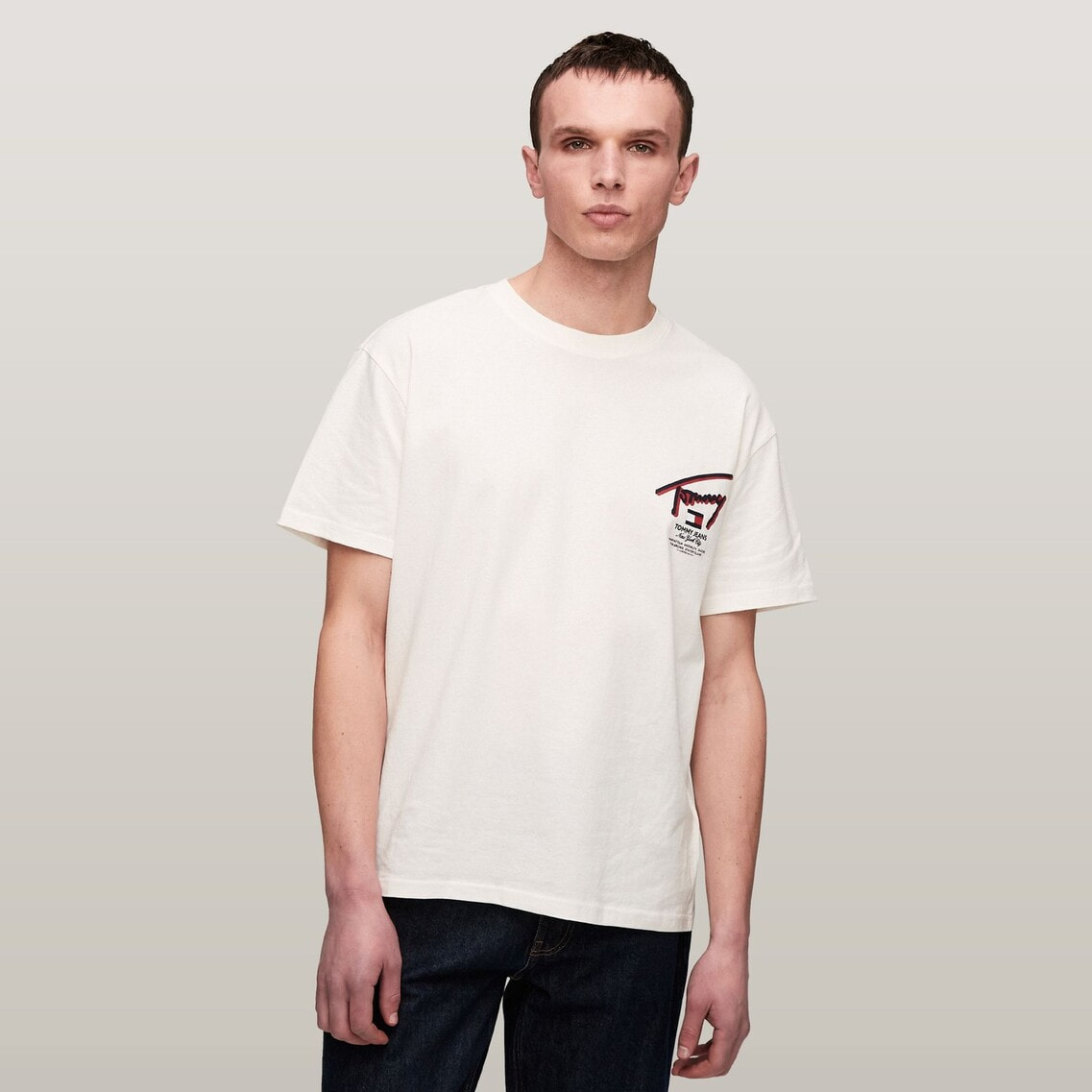 レギュラー3DストリートシグネチャーTシャツ | トミー ジーンズ 