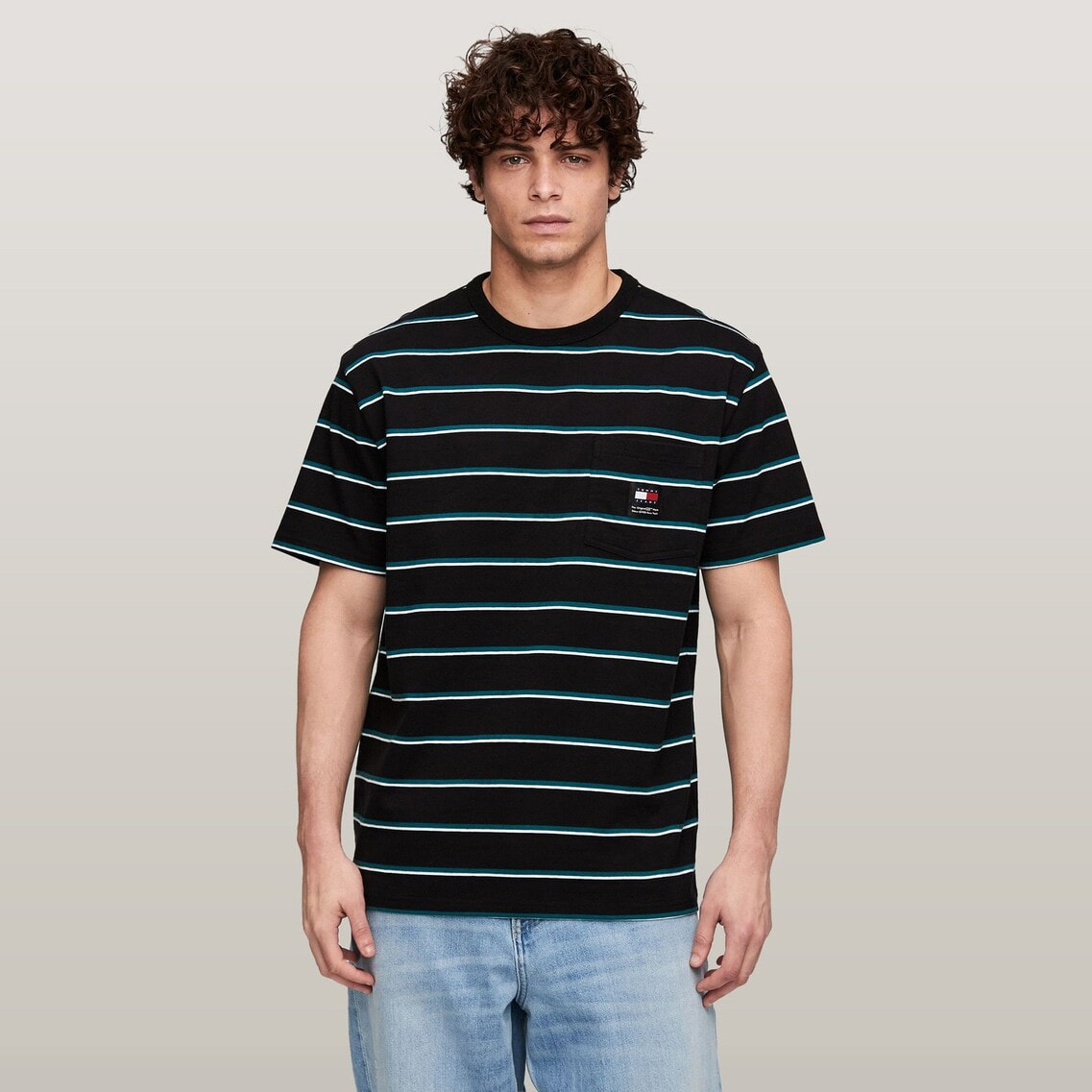 レギュラーイージーボーダーTシャツ | TOMMY HILFIGER | Tommy 