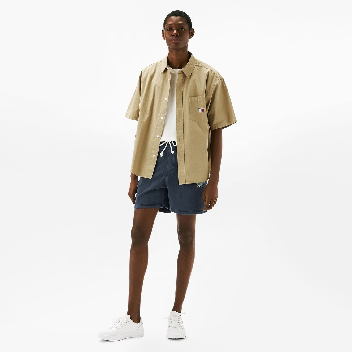 トミー ヒルフィガー   プリントショートスリーブシャツ （マルチ） トミー ヒルフィガー TOMMY HILFIGER プリントショートスリーブ