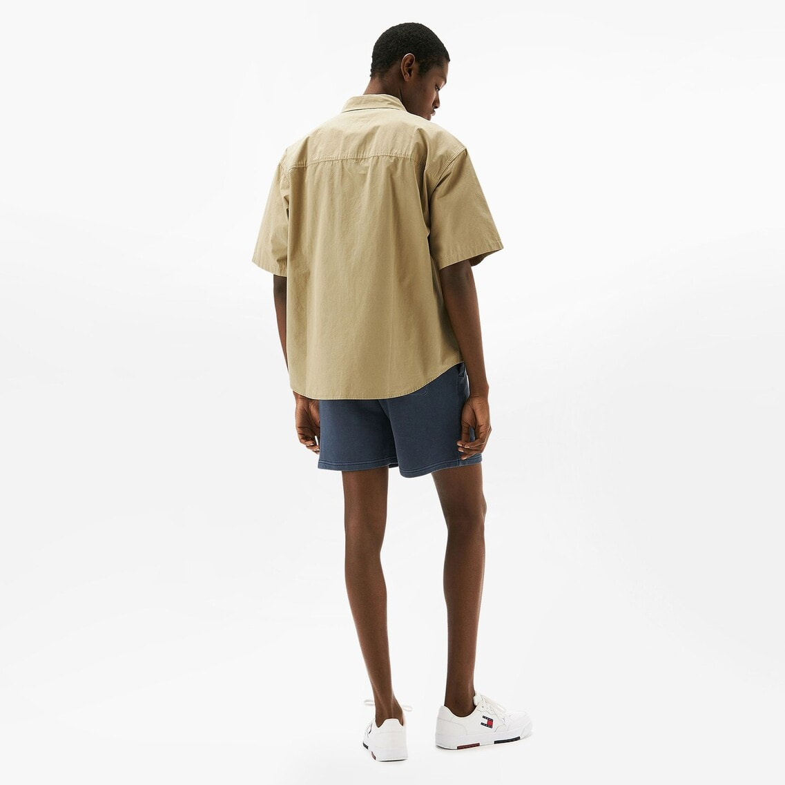 2点でさらに10％OFF】イージーポプリンショートスリーブオーバー