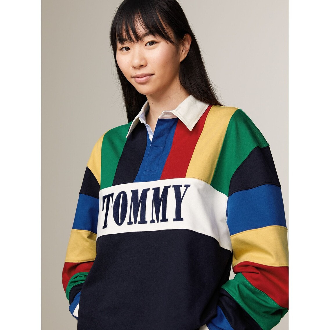 Tommy Jeans International Games マルチラガーシャツ | TOMMY 