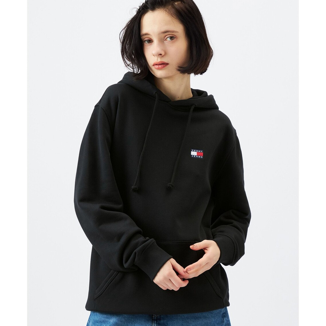 レギュラーバッジパーカー | トミー ジーンズ | トミー ヒルフィガー