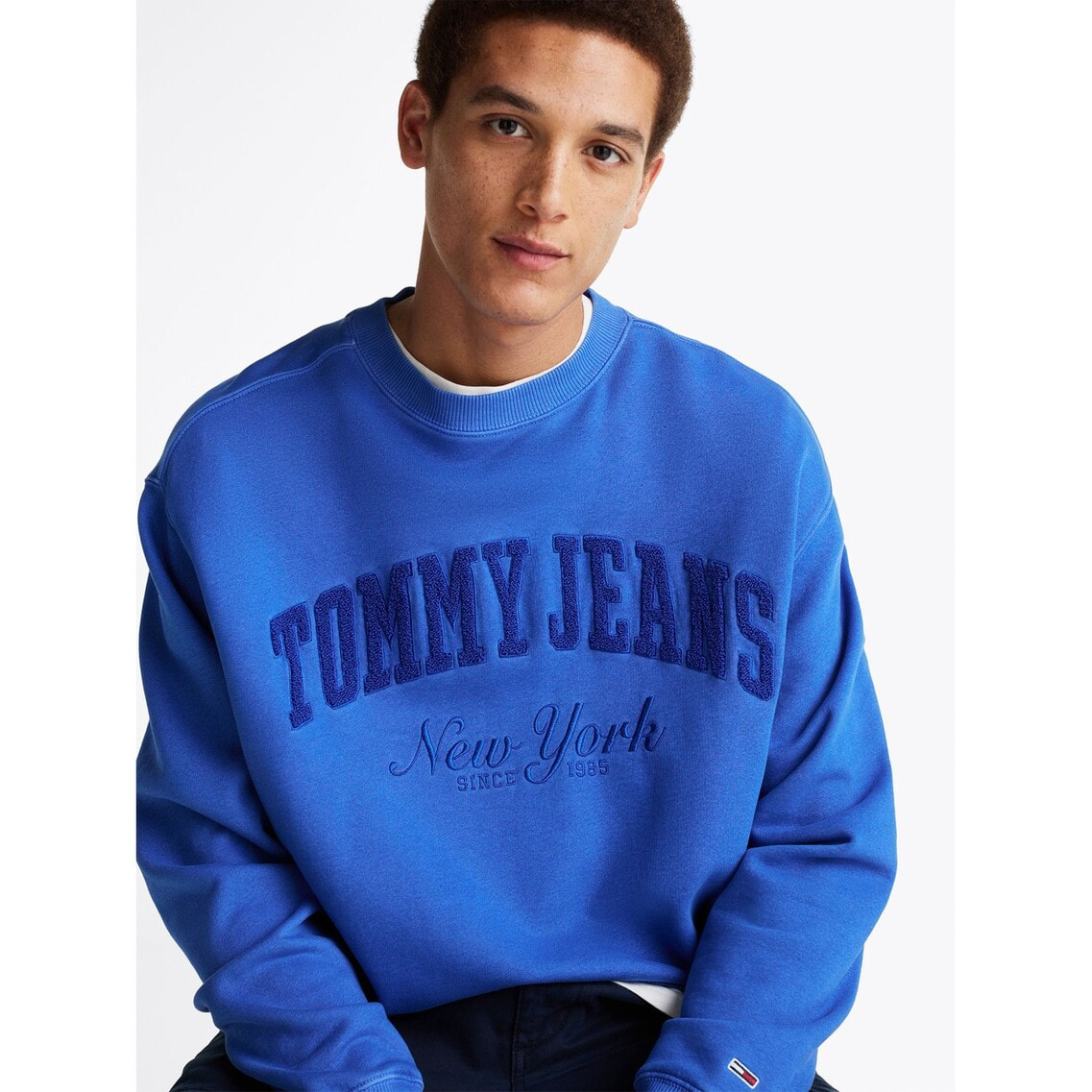 【 トミーヒルフィガー】 クルーネックトレーナー TOMMY HILFIGER（トミーヒルフィガー）の「トミーヒルフィガー