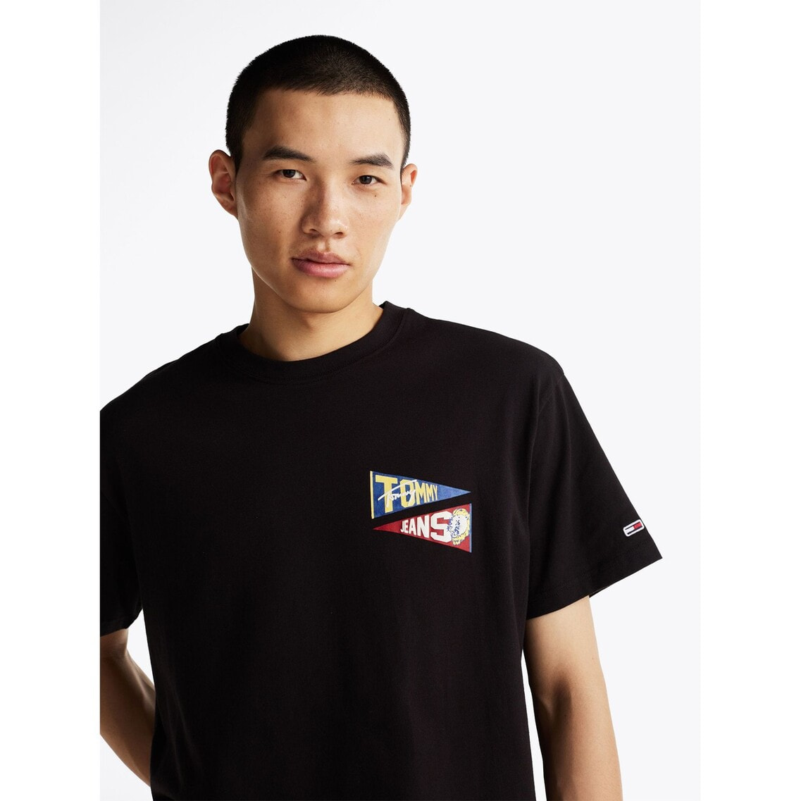 [ ] フラッグ タイガー Tシャツ 2点でさらに10％OFF】リラックスユニセックスフラッグタイガーT