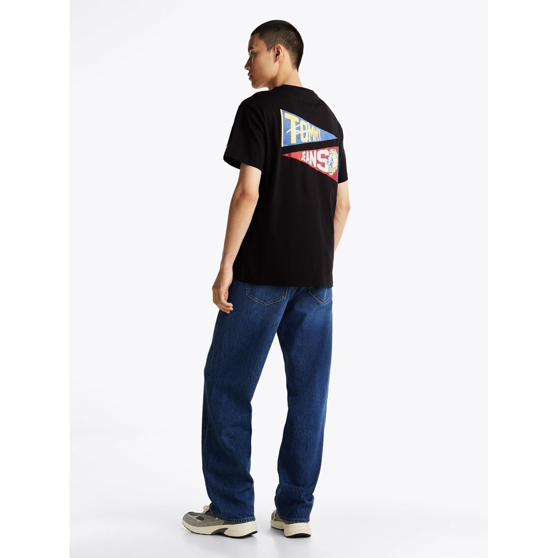 [ ] フラッグ タイガー Tシャツ 2点でさらに10％OFF】リラックスユニセックスフラッグタイガーT