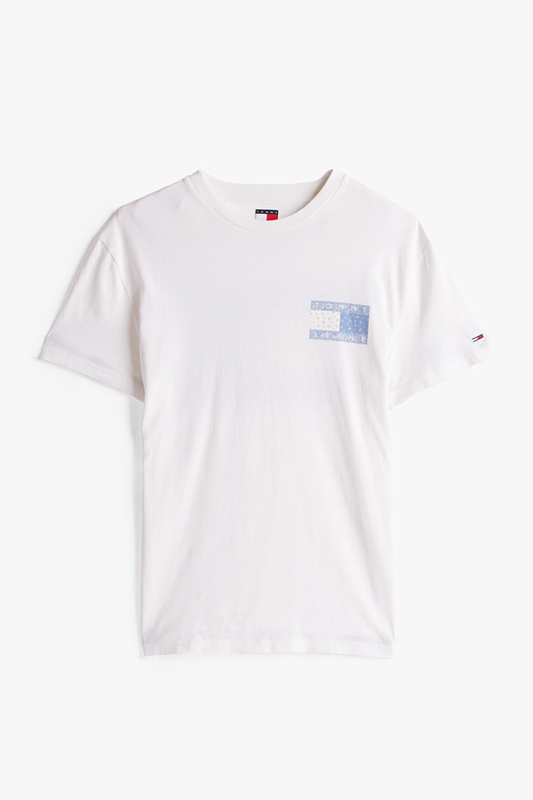 ★国内発送★【 JEANS】トミージーンズ メンズ Tシャツ トミージーンズ TOMMY JEANS ロゴワッペンTシャツ （ネイビー