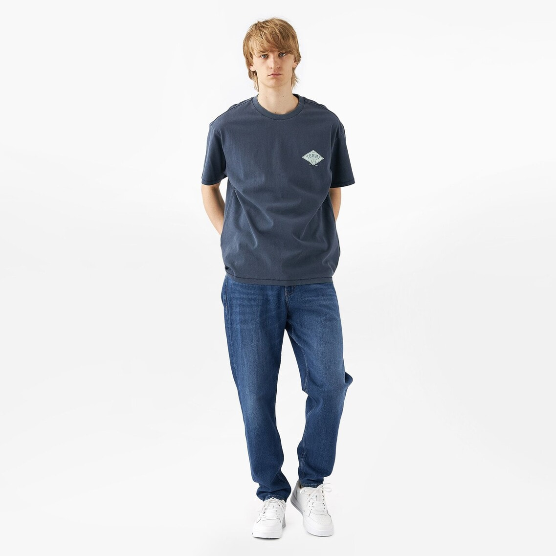 【Denim Tears】ADG Inc. メッシュ バーシティ Tシャツ グリーン DenimTears】ADG Inc. メッシュ バーシティ ティー グリーン