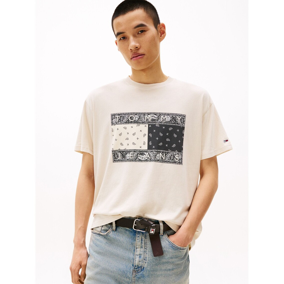 【新作・限定】Trapstar ペイズリーTシャツ ストリートブランド ペイズリー柄Tシャツ [M便 1/1] トップス メンズ Tシャツ