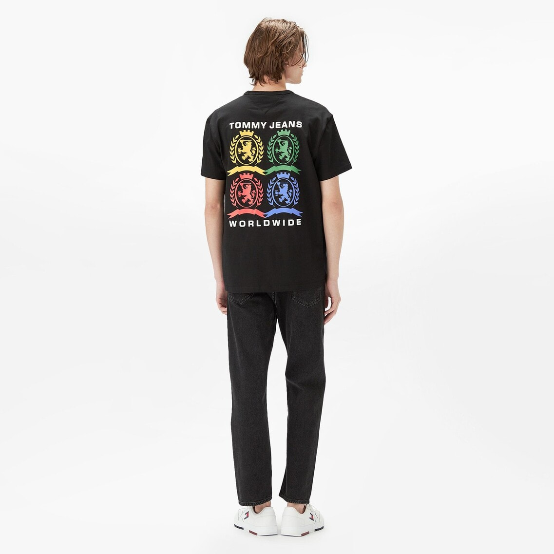 2点でさらに10％OFF】レギュラー4カラークレストTシャツ