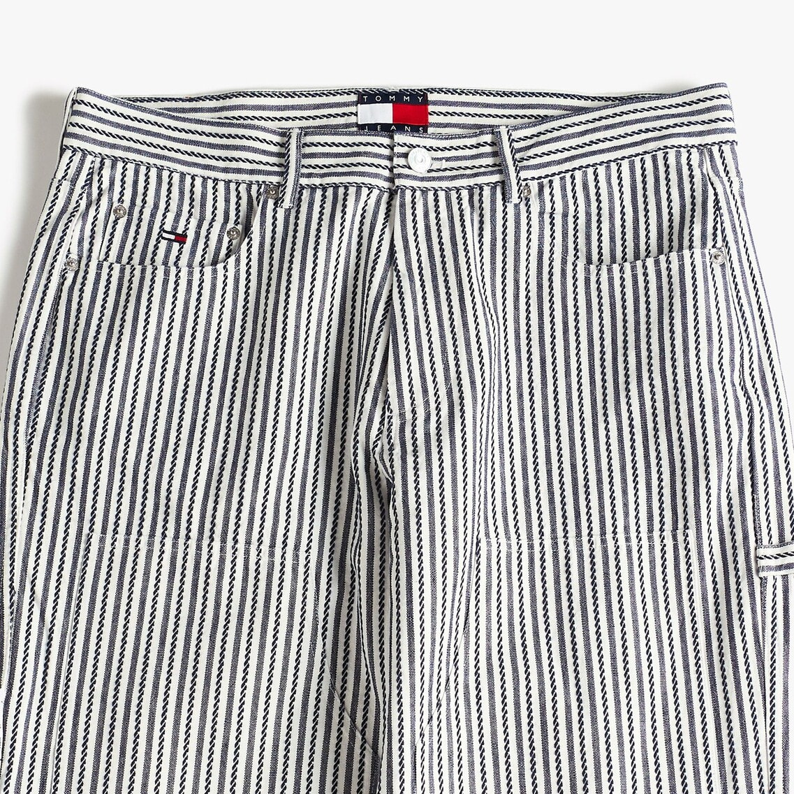 カーペンター　ストライプド　アンセアス　120 Tommy Collection カーペンターパンツ | トミー ジーンズ