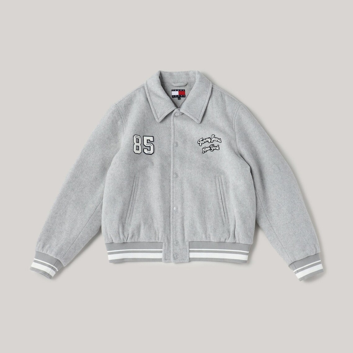   トミー ヒルフィガー バーシティー ジャケット THE NORTH FACE TOMMY HILFIGER トミーヒルフィガー スタジャン