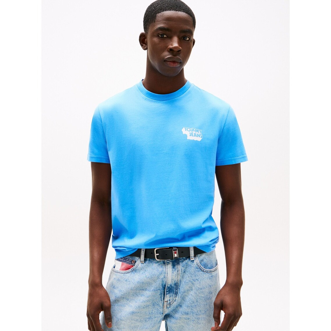 3点でさらに10％OFF】スリムスタックロゴTシャツ | トミー ジーンズ