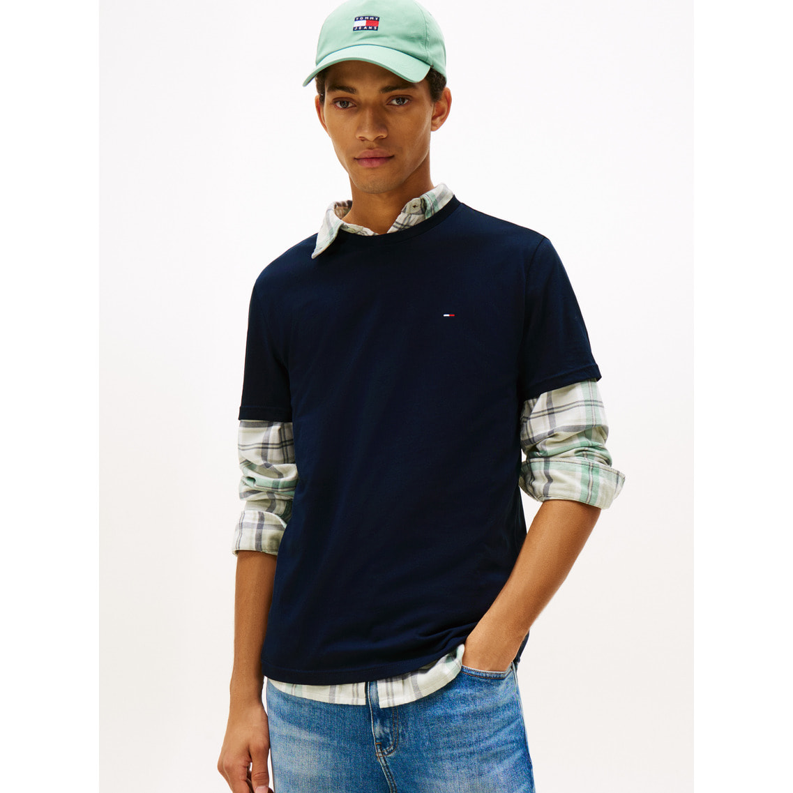 2点でさらに10％ off】スリム3パックTシャツ | トミー ジーンズ 