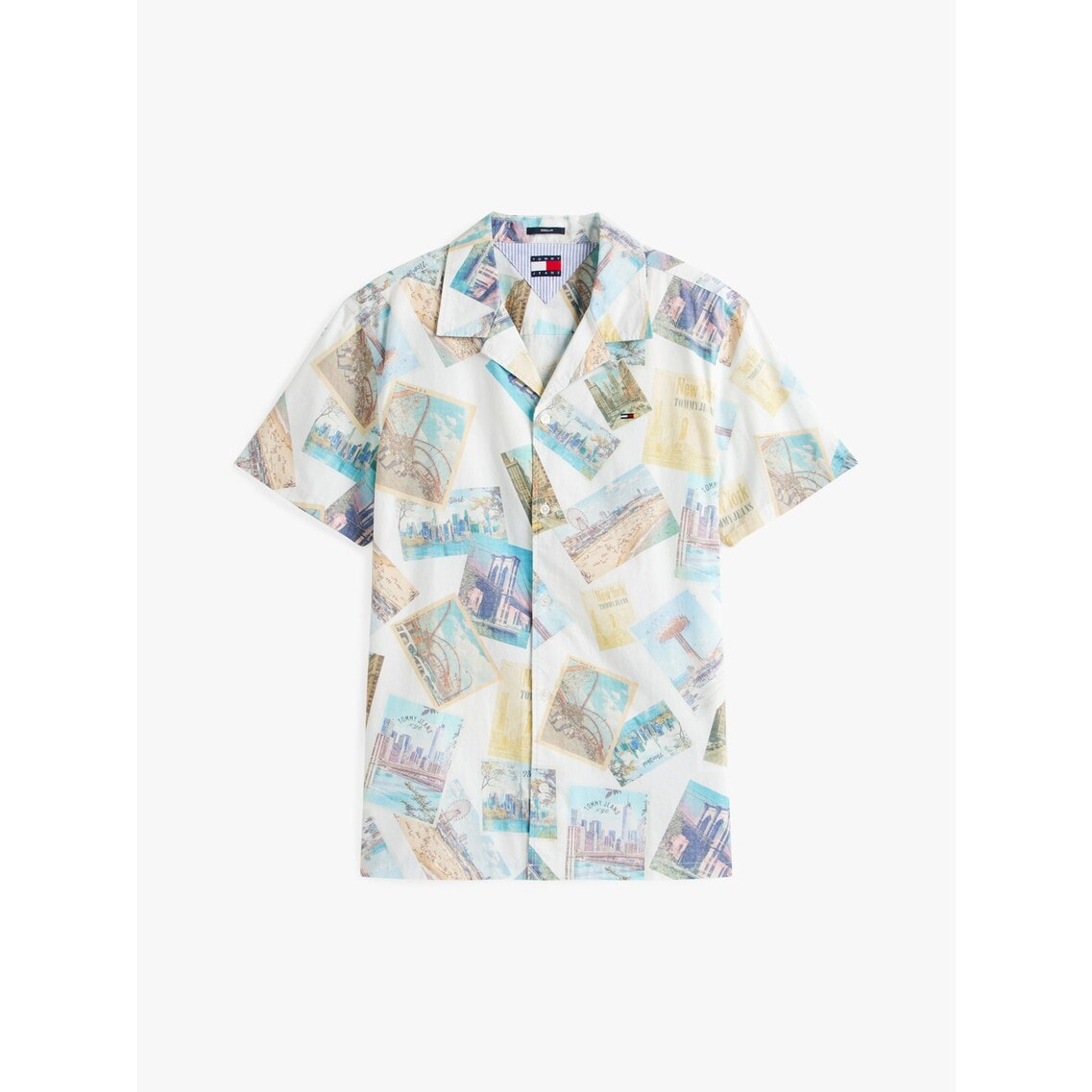 オールオーバープリントポプリンキャンプシャツ | トミー ジーンズ