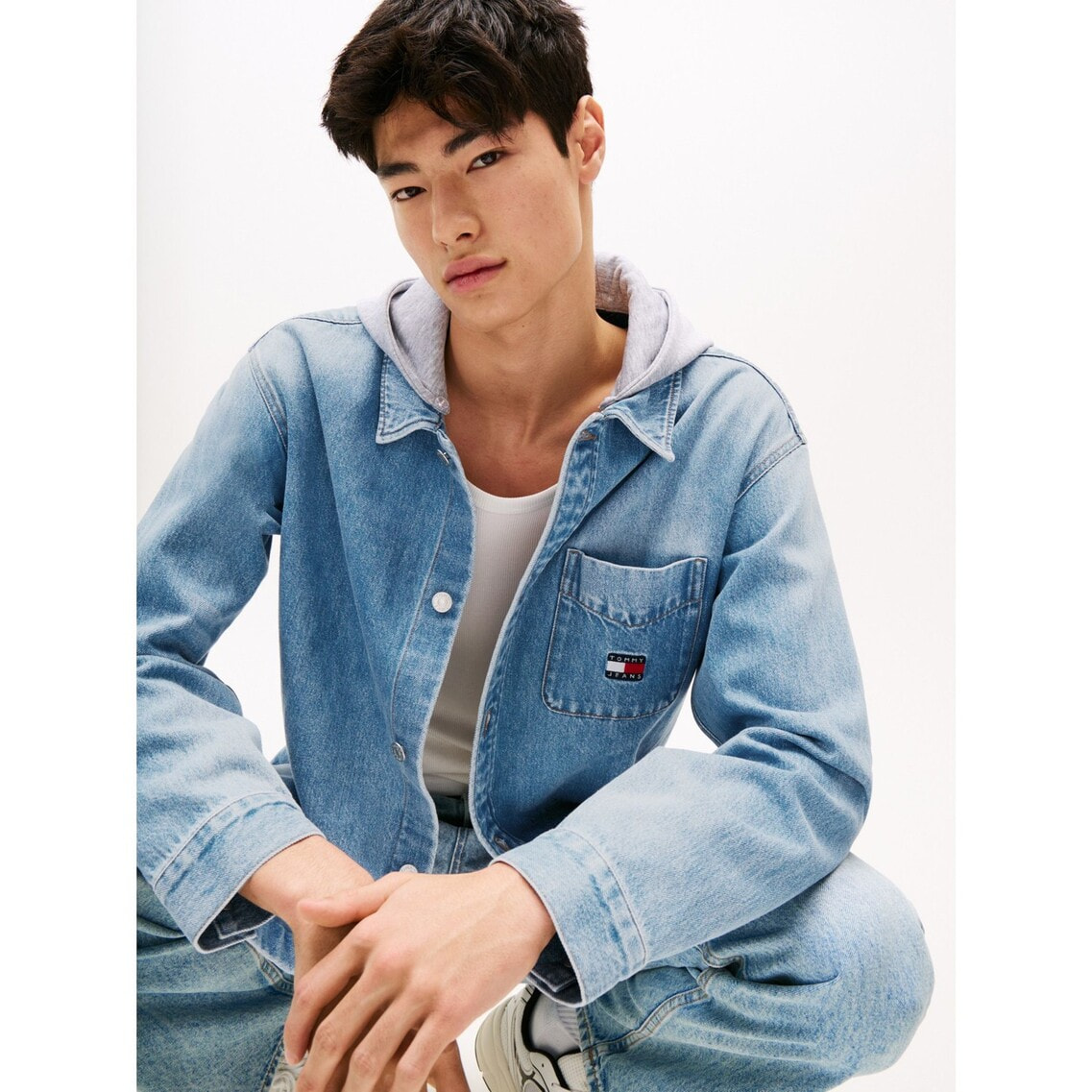 トミージーンズ　デニム　  クレアハイライズワイドジーンズ | トミー ジーンズ | トミー