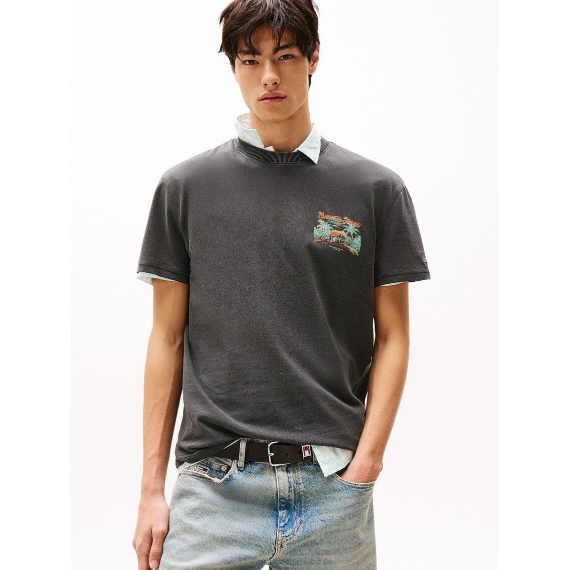 レギュラーフィットカバナショートスリーブTシャツ 2点でさらに10％OFF】レギュラーフィットカバナショートスリーブ
