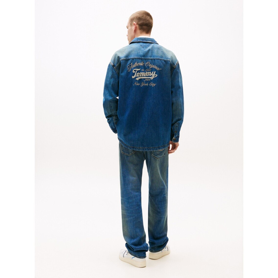【アルマーニジーンズ】ジップ プルオーバーシャツ ARMANI JEANS アルマーニジーンズ 長袖シャツ サイズ:S ブルー