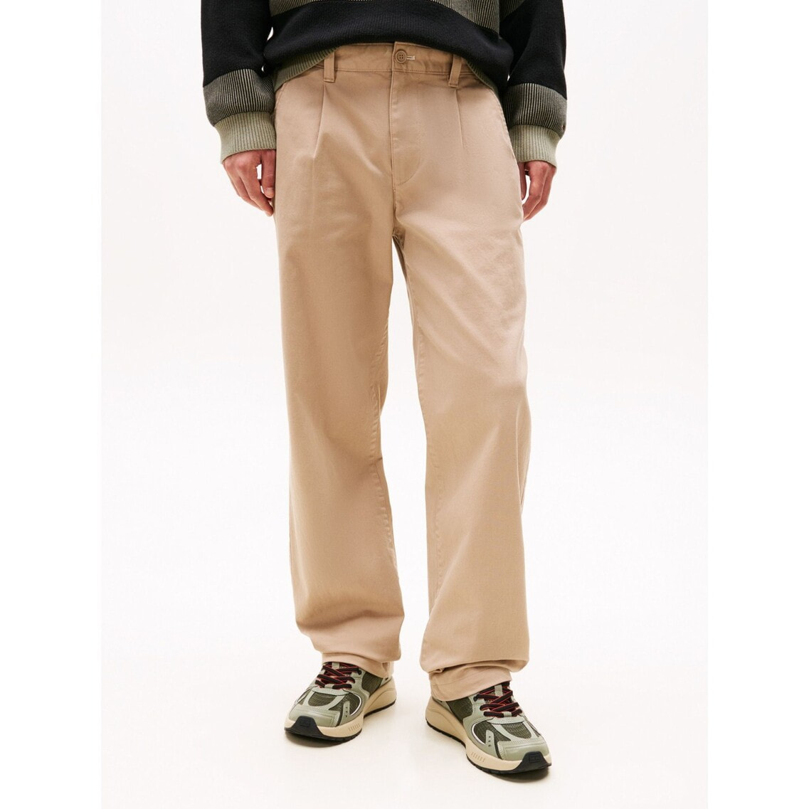 2点でさらに10％OFF】ソフトツイルチノパンツ | トミー ジーンズ