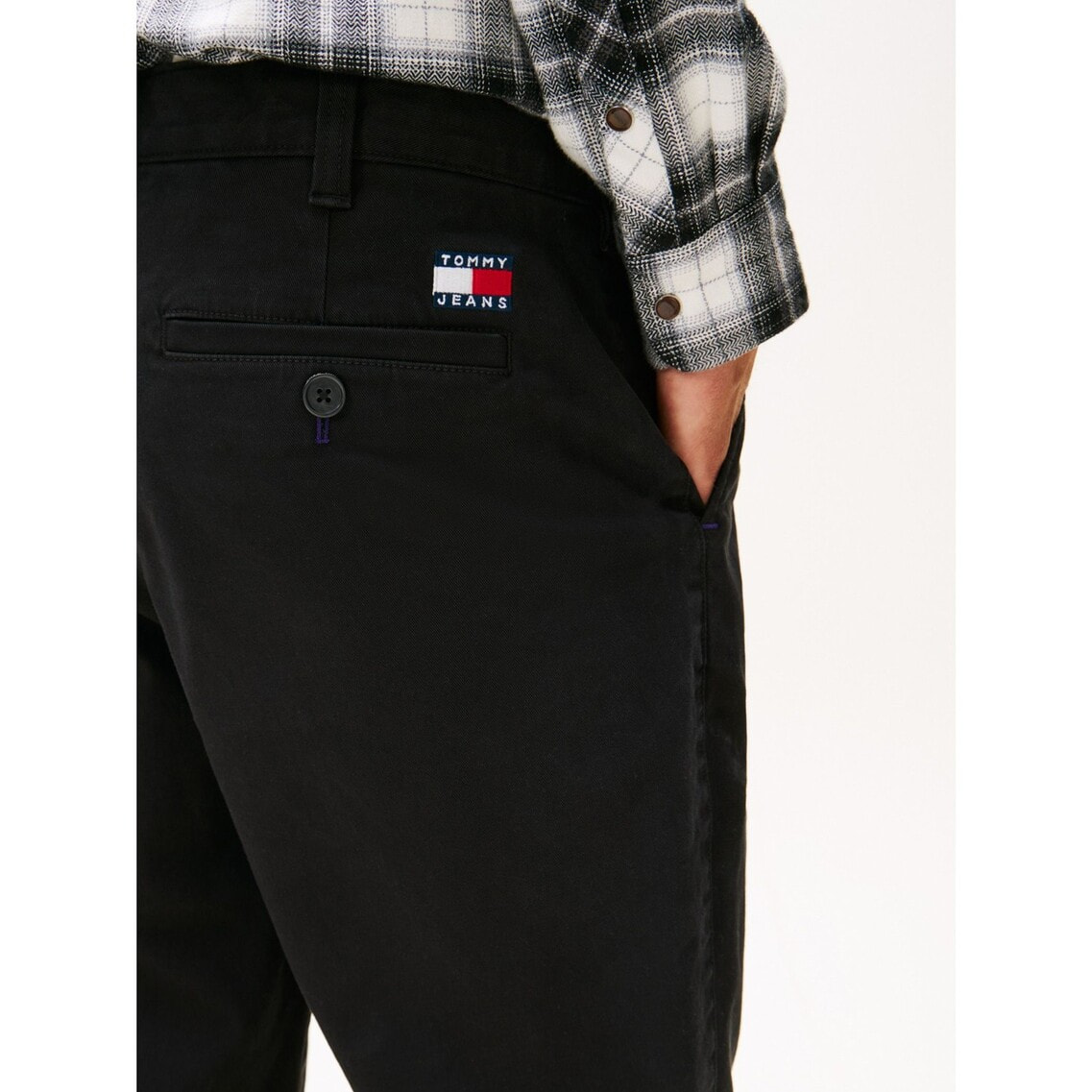 3点でさらに10％OFF】ソフトツイルチノパンツ | トミー ジーンズ