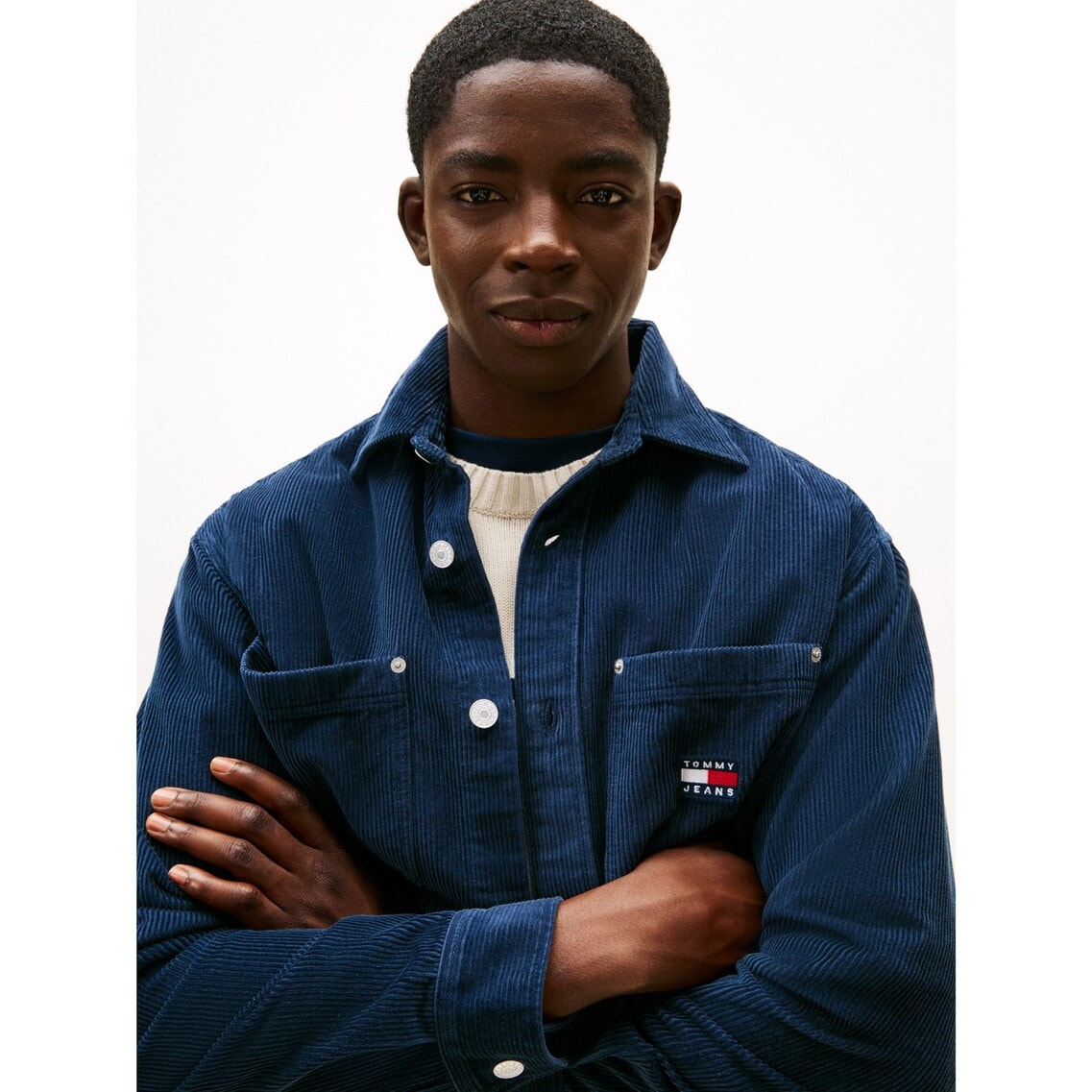 リラックスウォッシュドコーデュロイシャツ | トミー ジーンズ