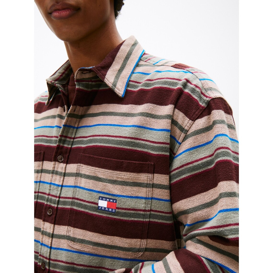 3点でさらに10％OFF】ユーティリティフランネルオーバーシャツ