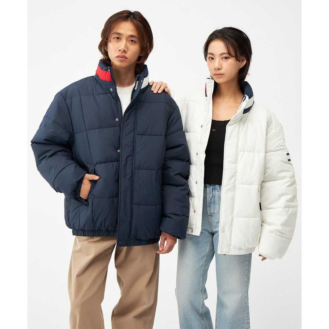 トミー ジーンズ（ JEANS）/DNAカラーパッファジャケット DNAカラーパッファジャケット | トミー ジーンズ | トミー