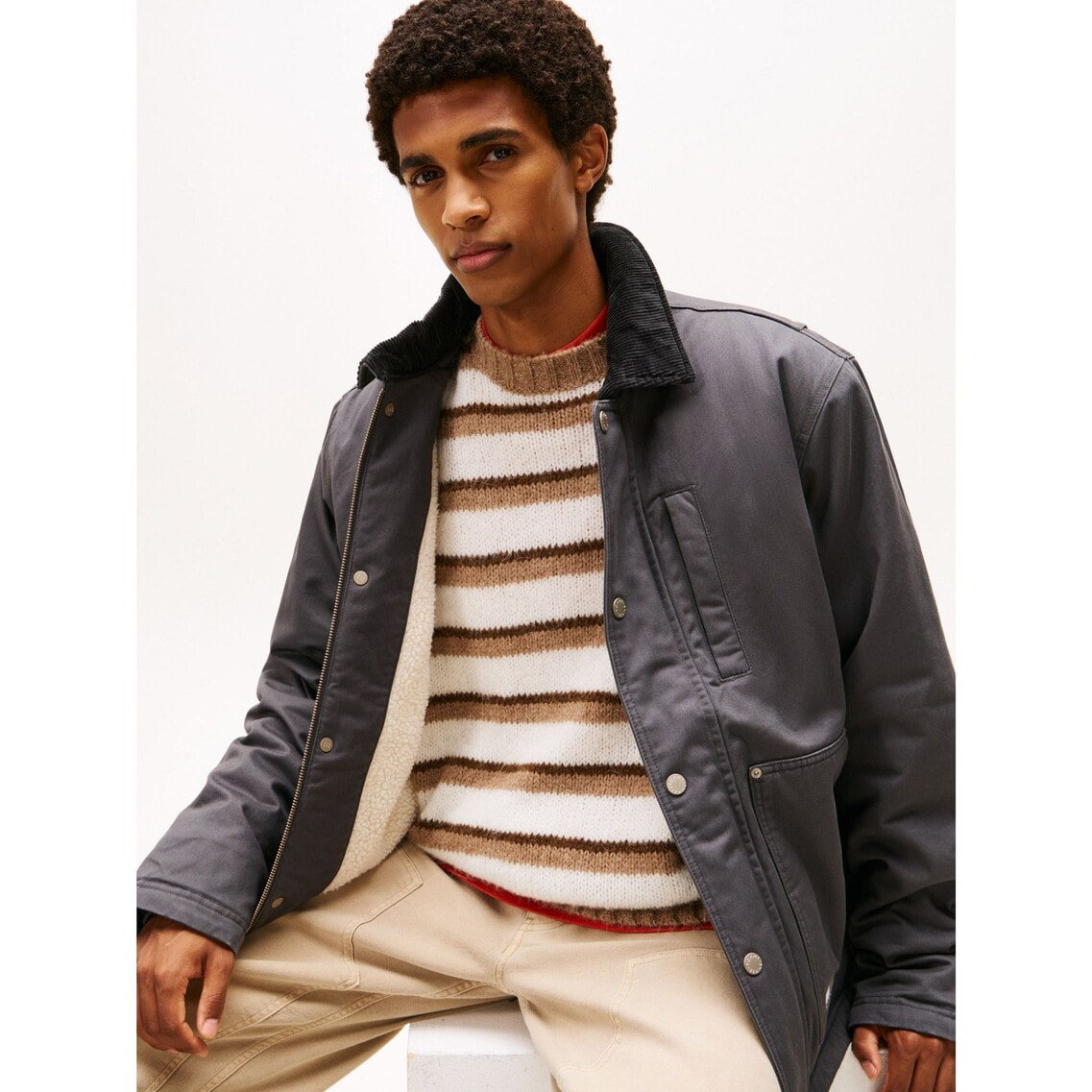 ジャケット・アウター luckz1000 ポイント7倍】ツイルチョアジャケット | トミー ジーンズ