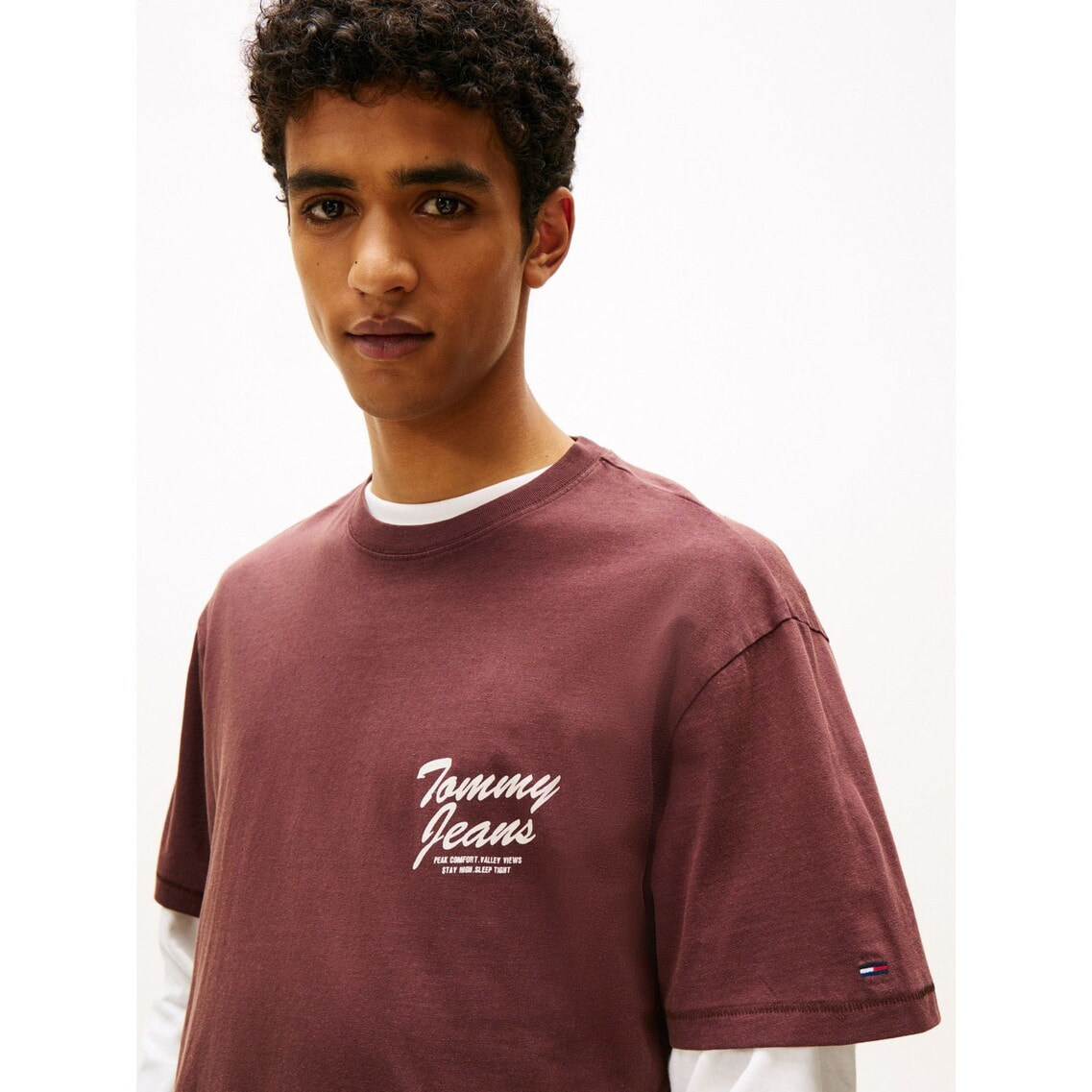 2点でさらに10％OFF】リラックスノベルティTシャツ | トミー ジーンズ