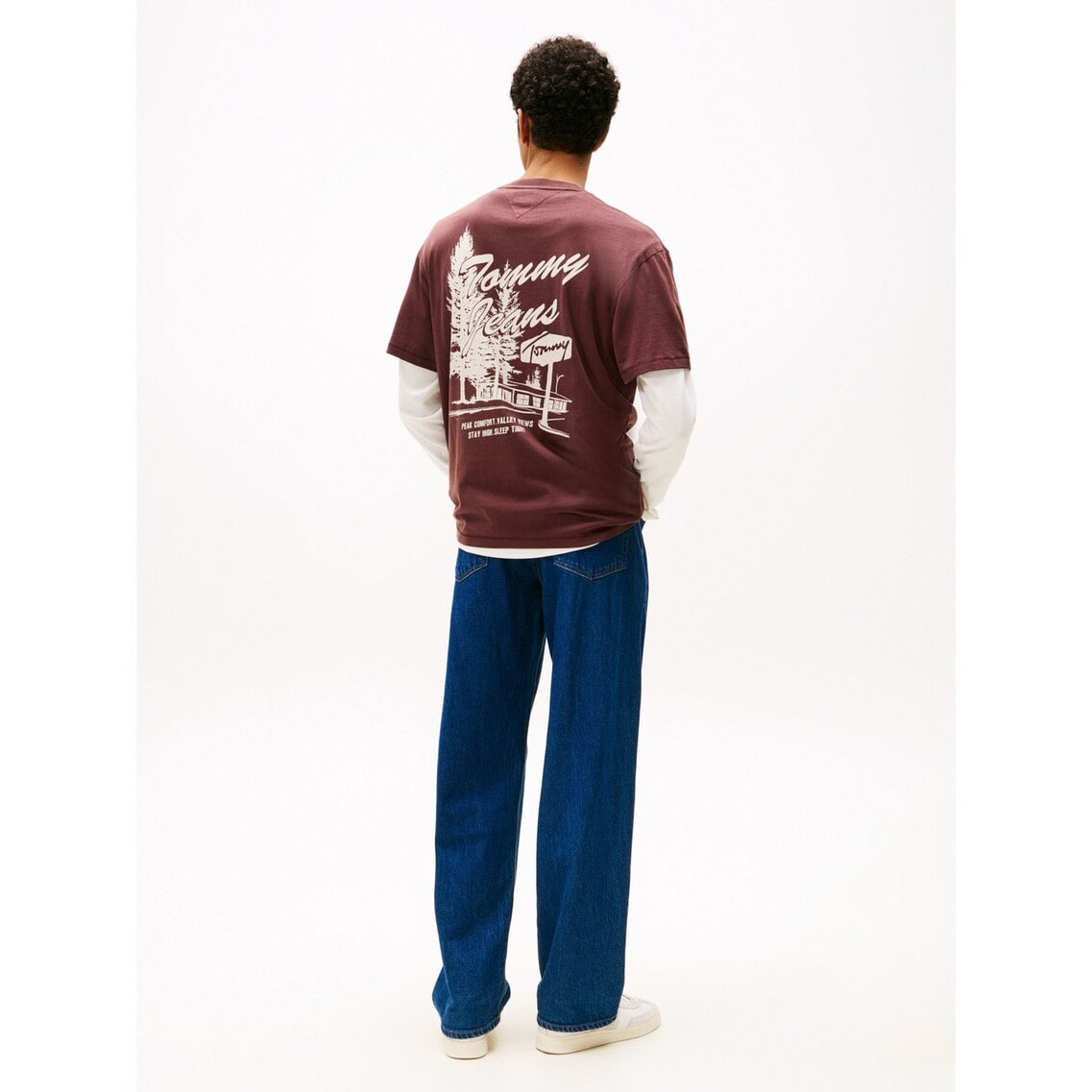 2点でさらに10％OFF】リラックスノベルティTシャツ | トミー ジーンズ