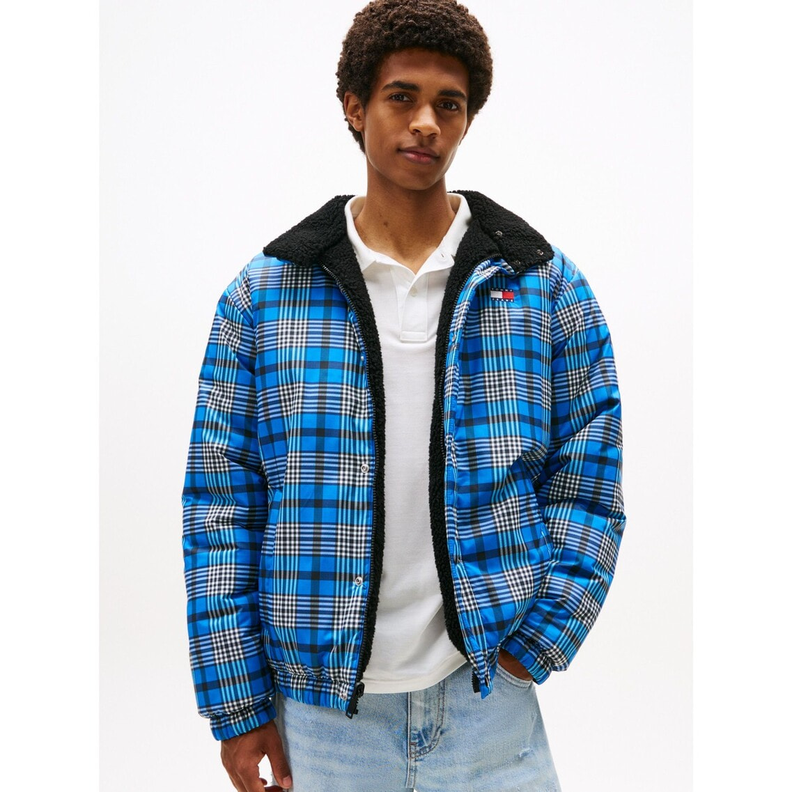 リバーシブルテディジャケット | トミー ジーンズ | トミー